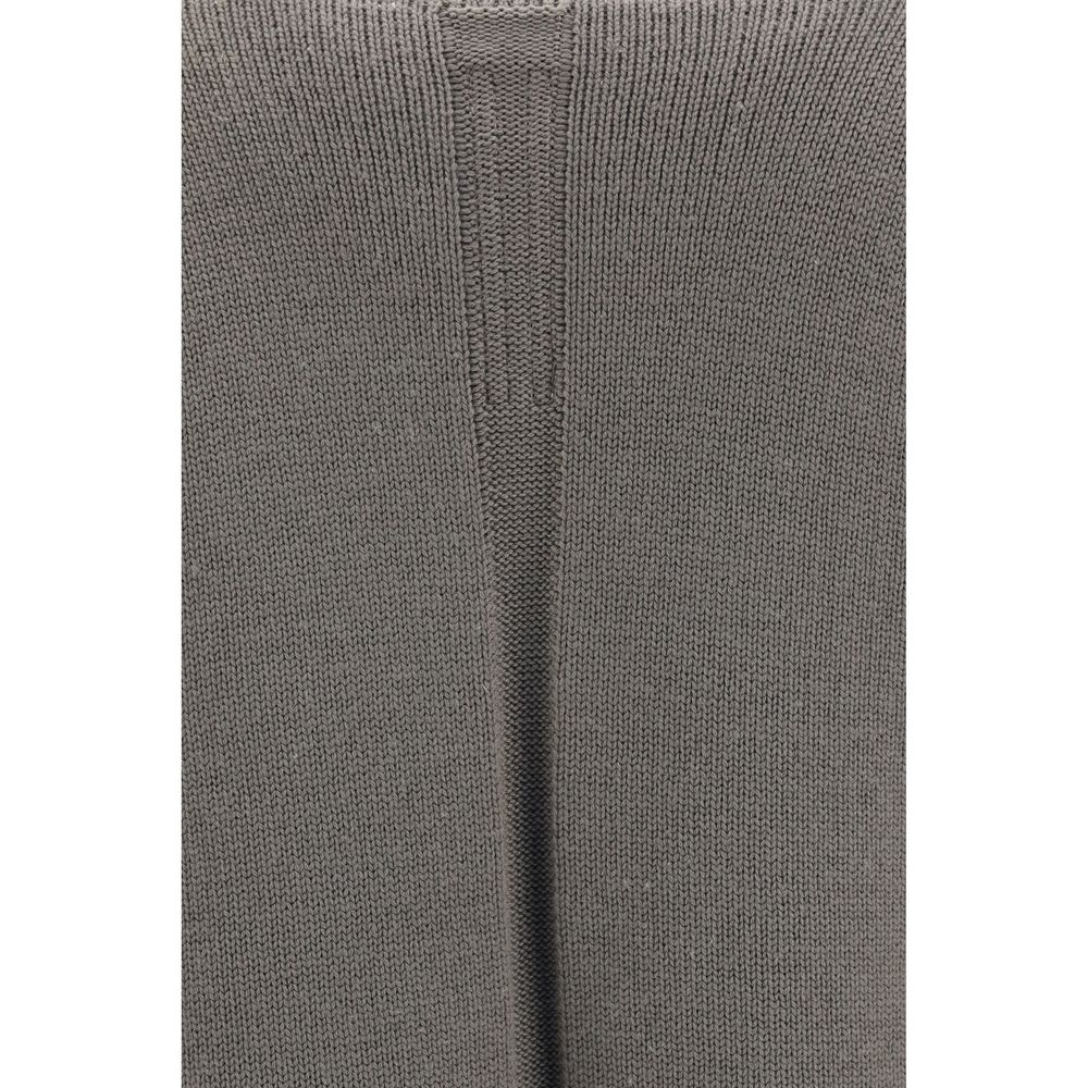 Rick Owens Gray Wool Oves Aries Hoodie Rick Owens