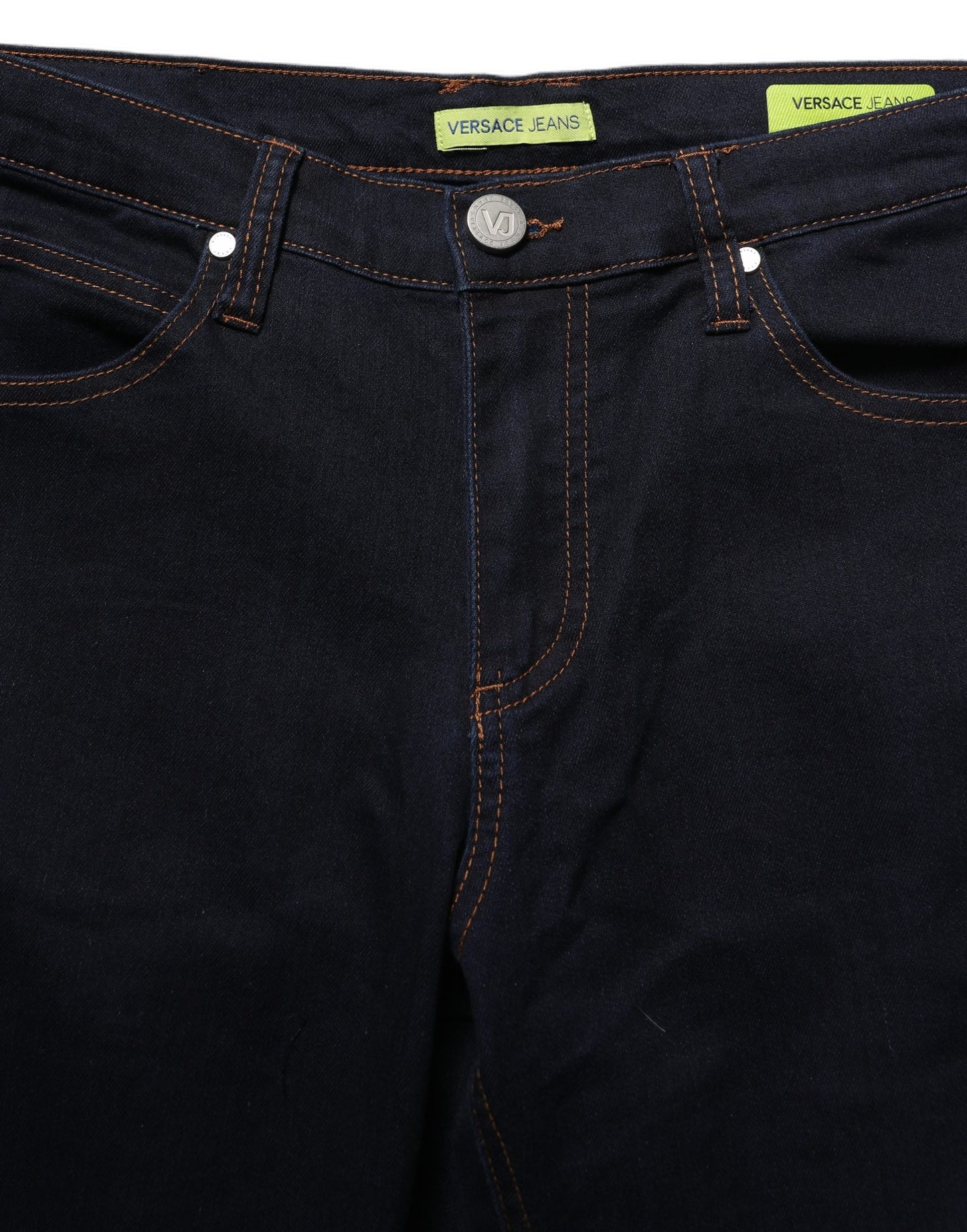 Versace Jeans Couture Blue High Waist Skinny Denim Trouser Jeans Versace Jeans Couture