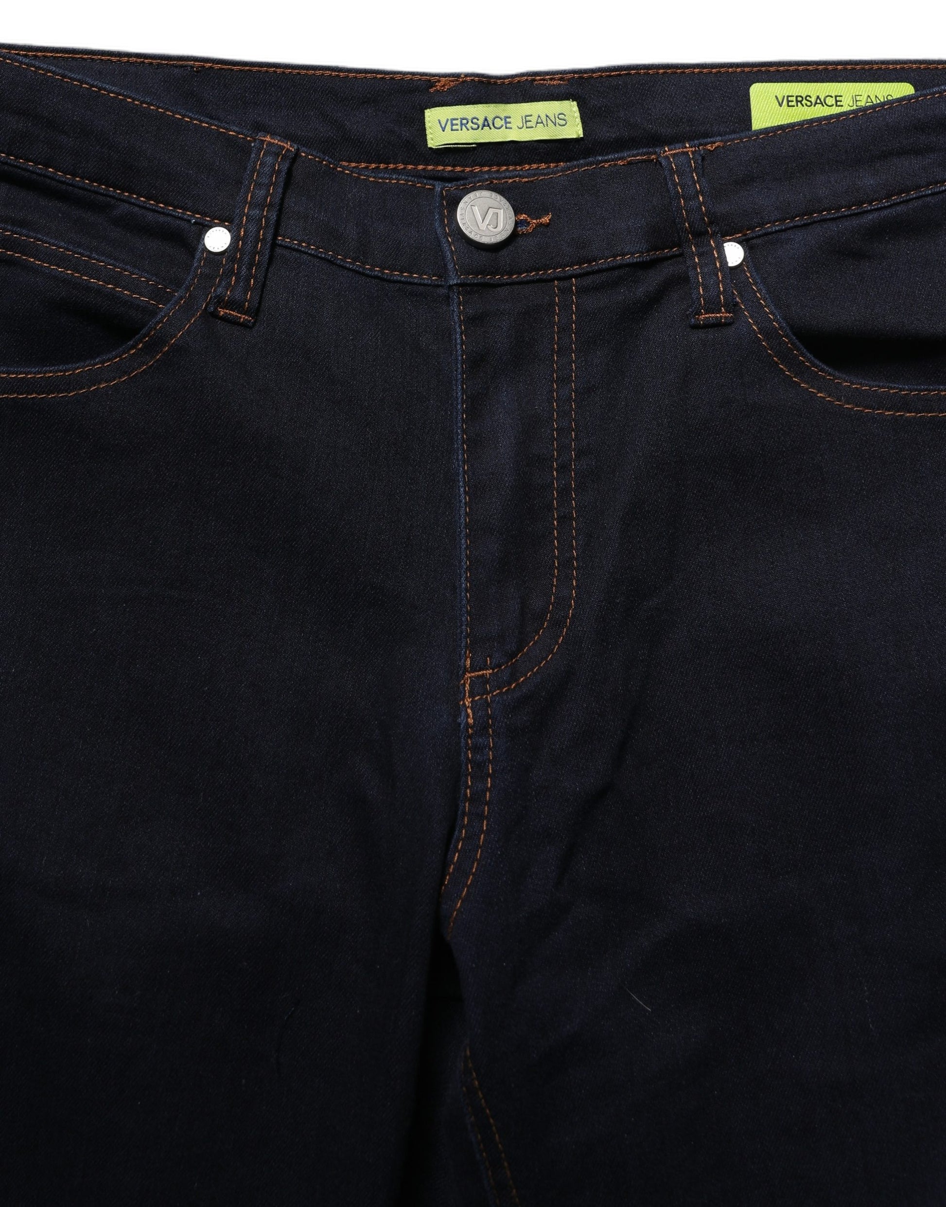 Versace Jeans Couture Blue High Waist Skinny Denim Trouser Jeans Versace Jeans Couture