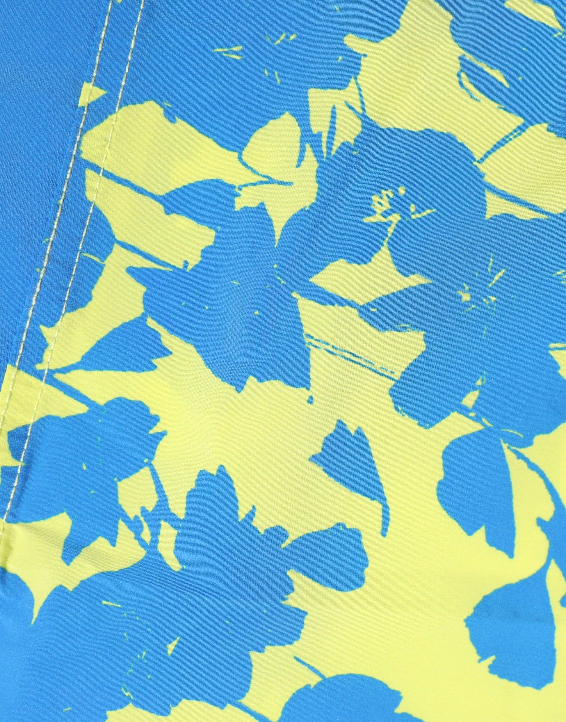 Dsquared² Blue Yellow Floral Boxer Shorts Beachwear Swimwear Dsquared²