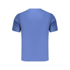 Pepe Jeans men's blue cotton t-shirt with round neckline and short sleeves, casual style for everyday wear.