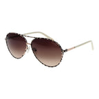Guess Beige Metal Sunglasses - Eljoys Fashion 