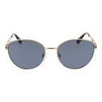 Silver metal sunglasses by Max & Co with sleek frames and tinted lenses, stylish accessories for sunny days.