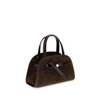 Tory Burch Brown Suede Leather Shoulder Bag