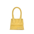 Jacquemus Bicolor Calf Leather Bos Taurus Shoulder Bag
