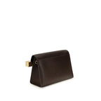 Jacquemus Brown Lamb Ovis Aries Aries Clutch Bag
