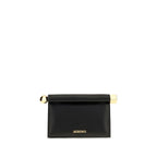 Jacquemus Black Lamb Ovis Aries Aries Clutch Bag