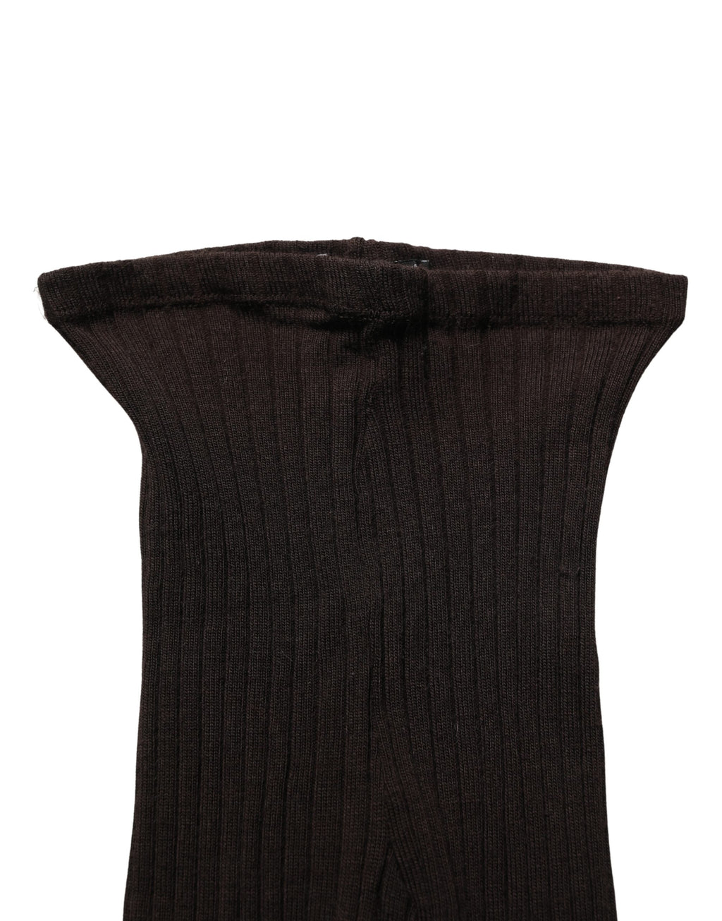 Dolce & Gabbana black wool tights showing the fitted stockings with a smooth, opaque texture and elastic waistband.