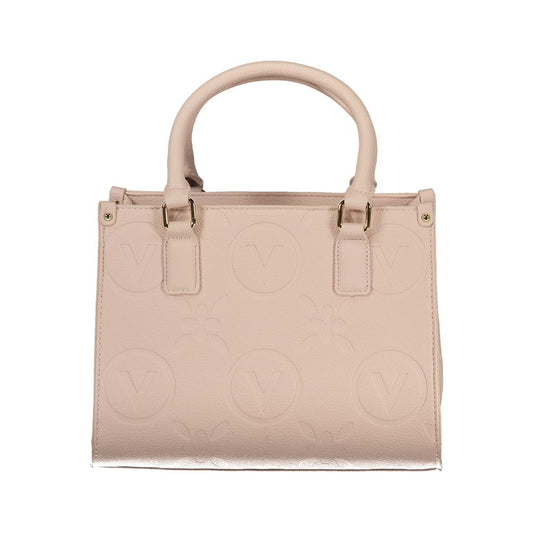 Mario Valentino Pink Polyurethane Women's Bag with Handles Mario Valentino