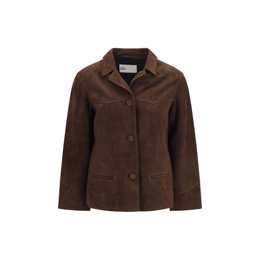 Tory Burch Brown Goatskin Jacket Tory Burch