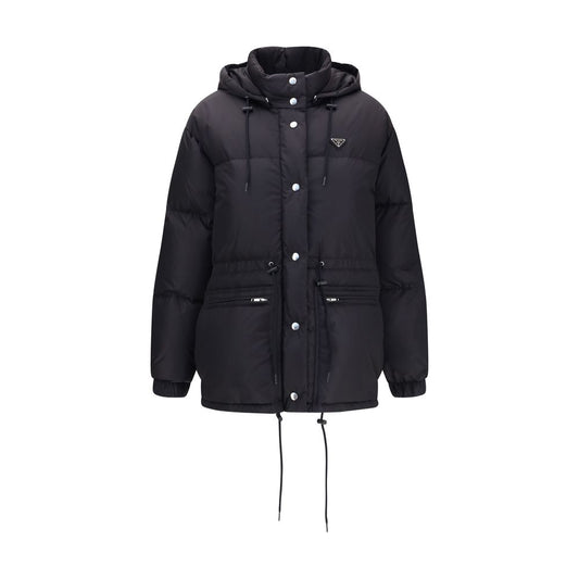 Prada Black Goose Down Parka Prada