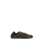 Prada Black Lamb Ovis Aries Athletic Sneakers