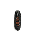 Prada Black Lamb Ovis Aries Athletic Sneakers