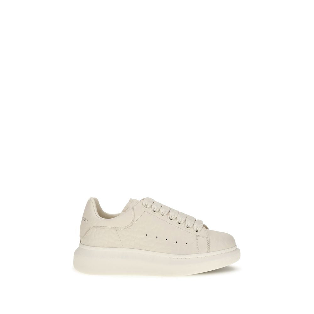 Alexander McQueen White Calf Leather Bos Taurus Chunky Sneakers Alexander McQueen