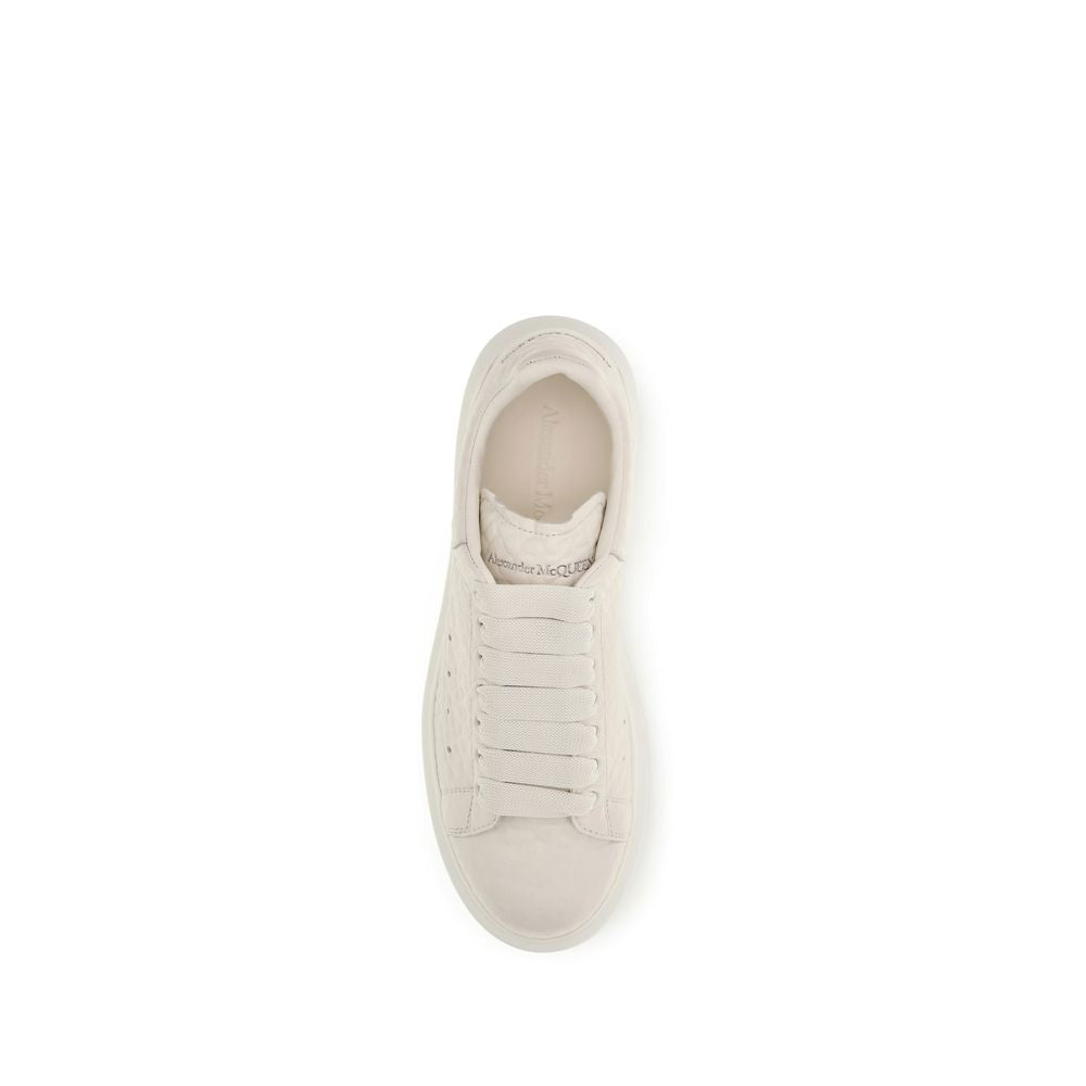 Alexander McQueen White Calf Leather Bos Taurus Chunky Sneakers Alexander McQueen