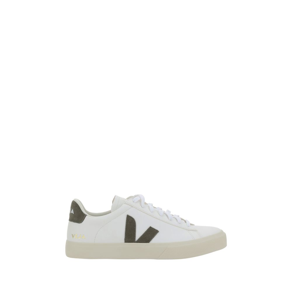 Veja White Calf Leather Bos Taurus Low Top Sneakers Veja