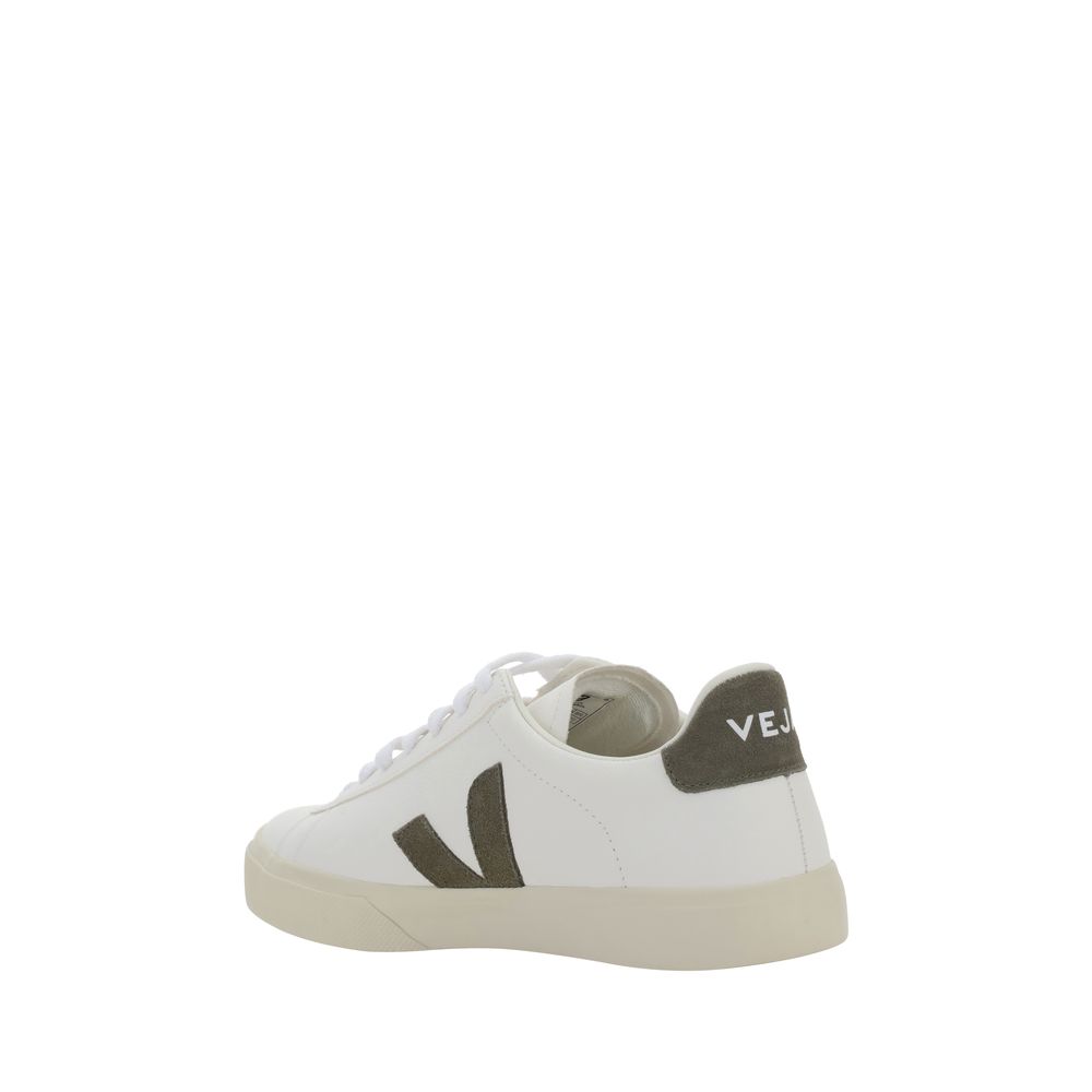 Veja White Calf Leather Bos Taurus Low Top Sneakers Veja
