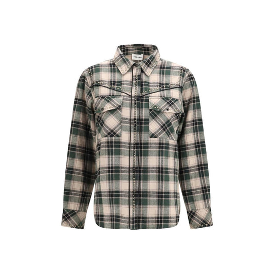 P.A.R.O.S.H. Bicolor Cotton Pattern Shirt P.A.R.O.S.H.