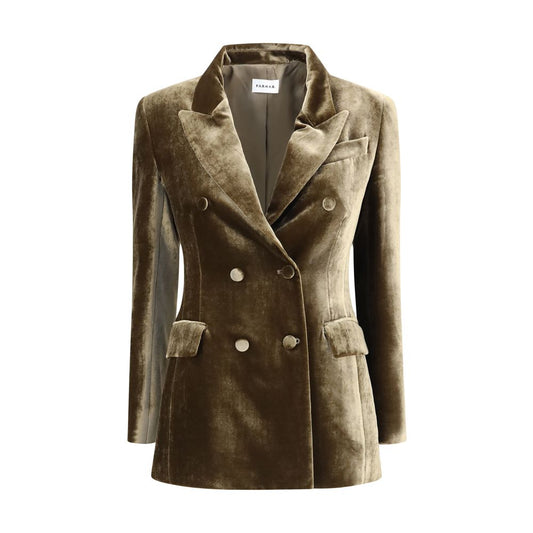 P.A.R.O.S.H. Brown Viscose Blazer P.A.R.O.S.H.