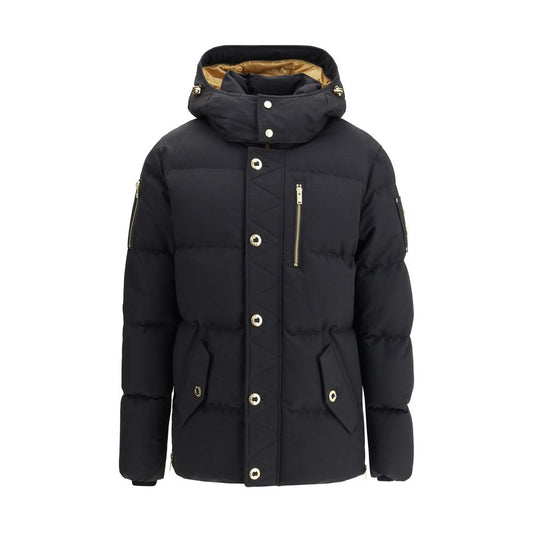 Moose Knuckles Black Cotton Coat Moose Knuckles
