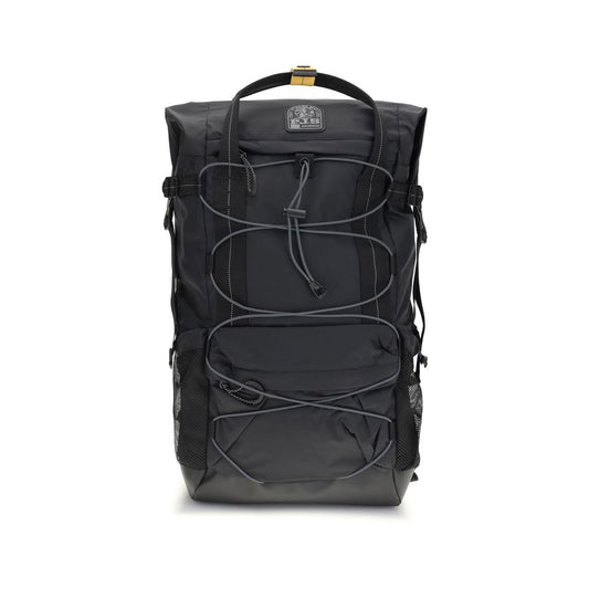 Parajumpers Black Nylon Backpack Parajumpers