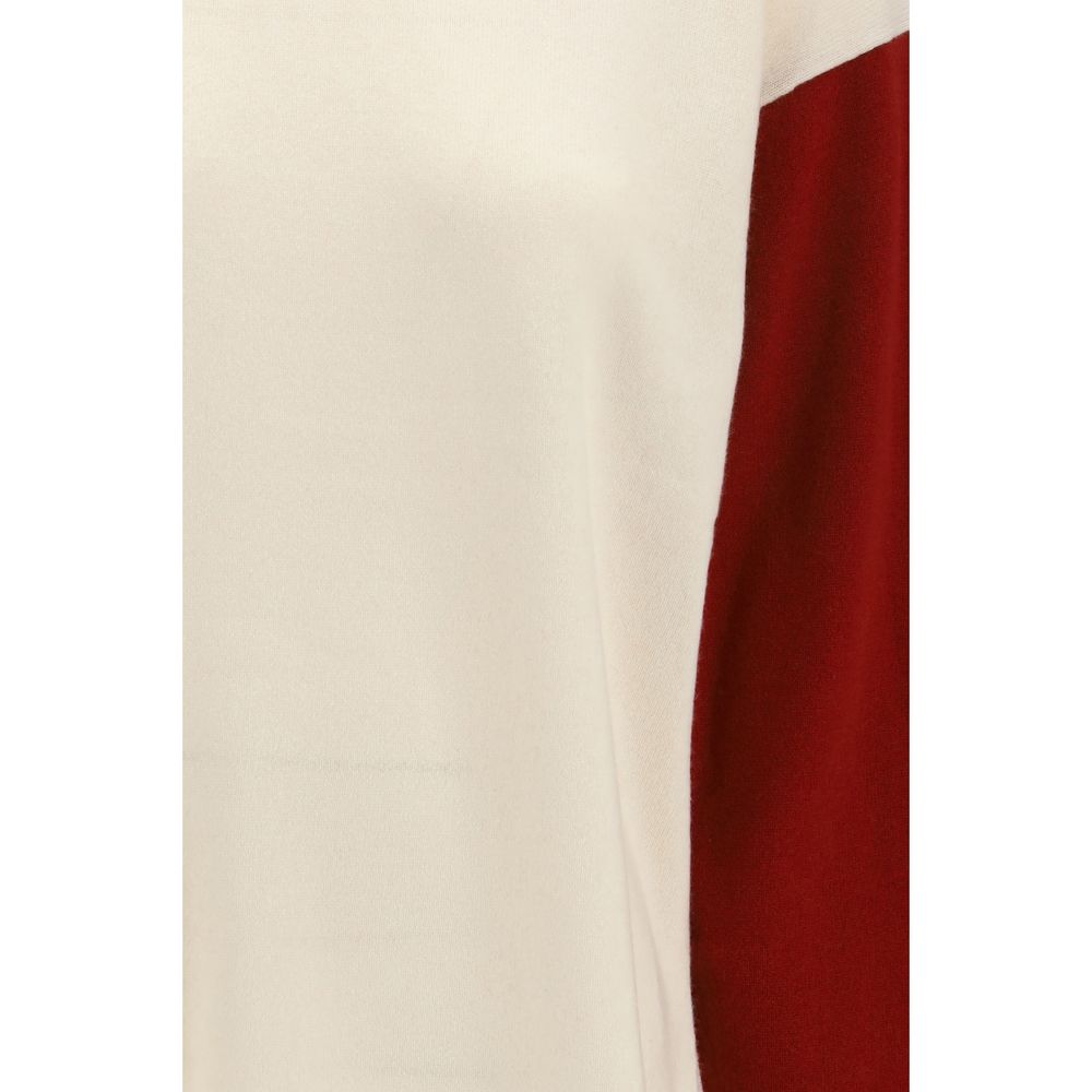 Guest in Residence White Cashmere Sweatshirt Guest in Residence