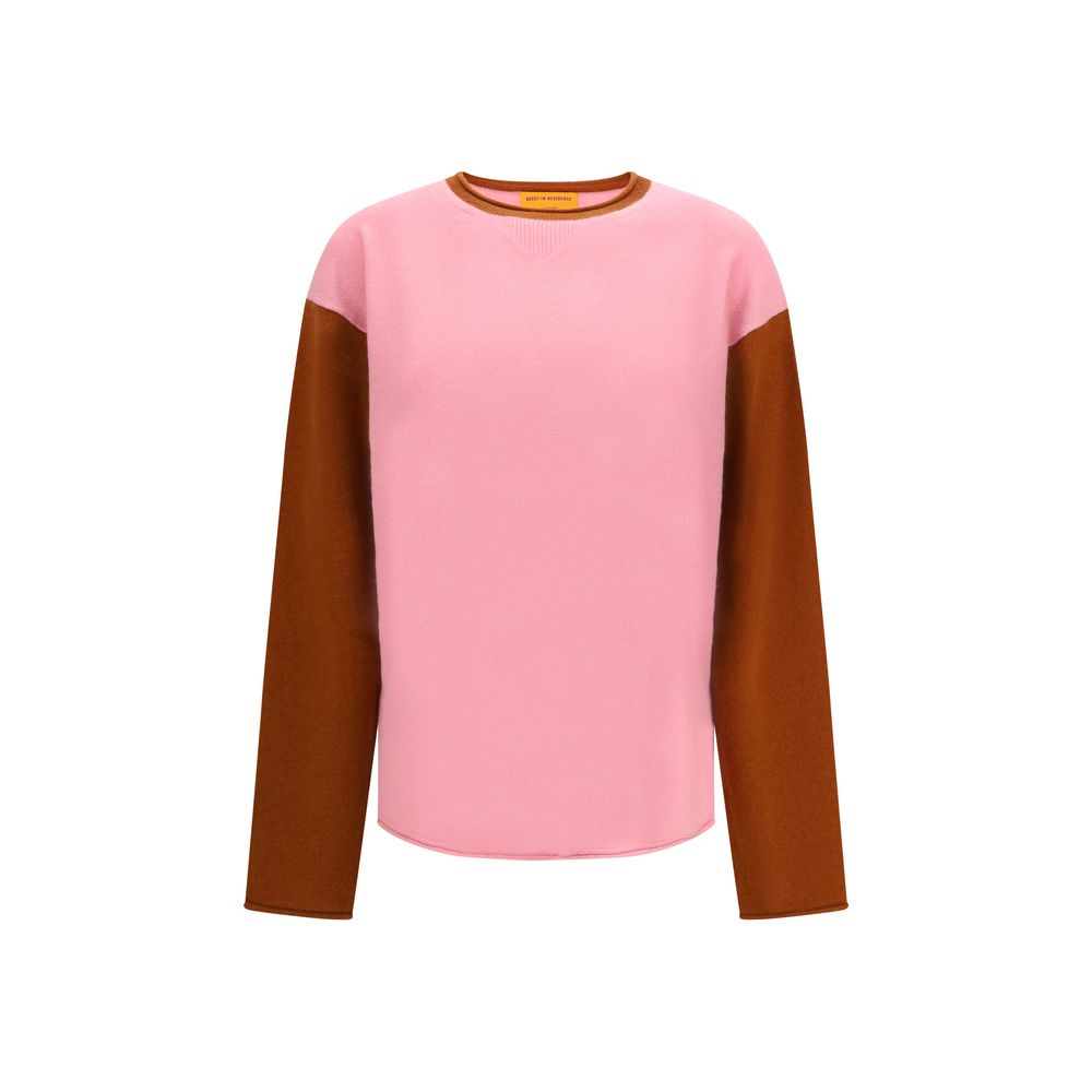 Guest in Residence Multicolor Cashmere Sweatshirt Guest in Residence