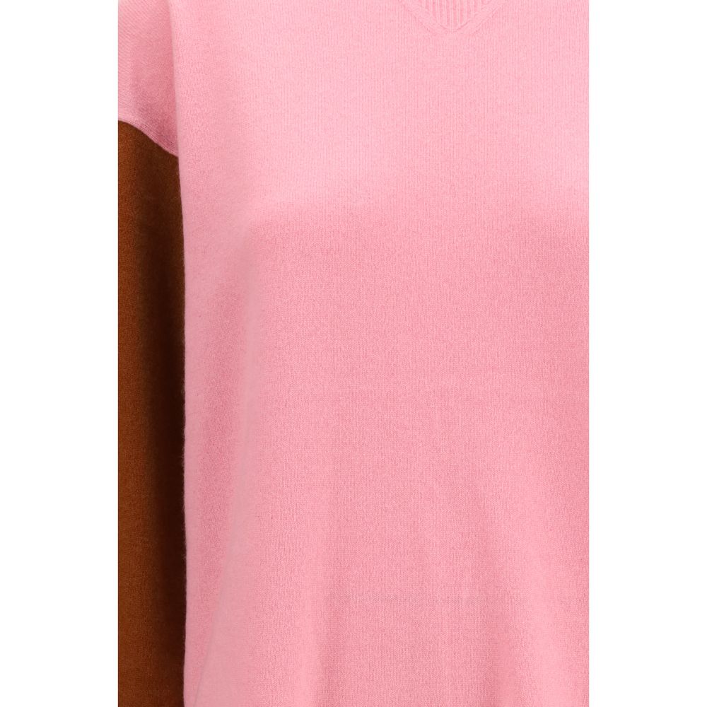 Guest in Residence Multicolor Cashmere Sweatshirt Guest in Residence