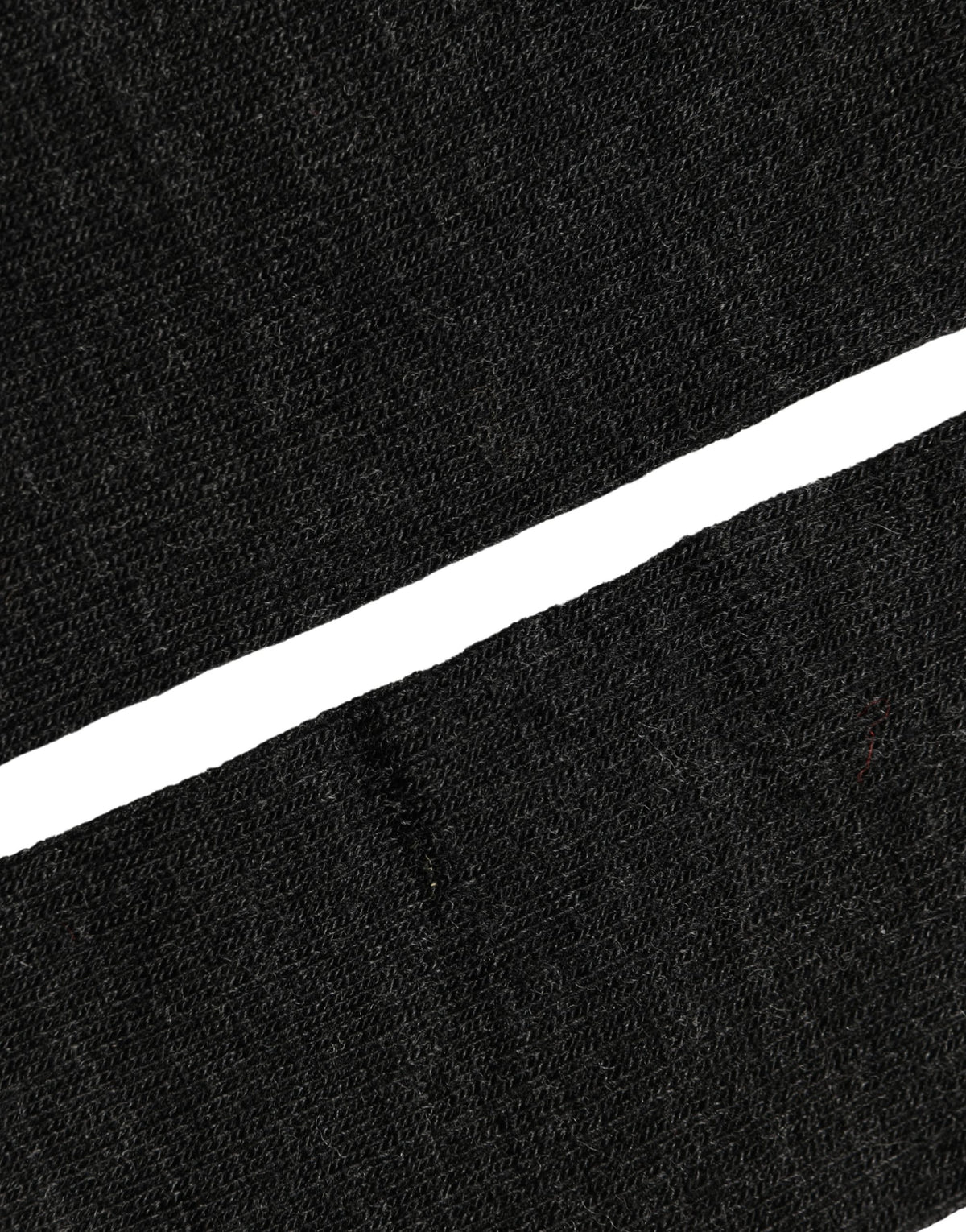 Black wool knit calf-length socks for women by Dolce & Gabbana featuring a cozy, textured design.