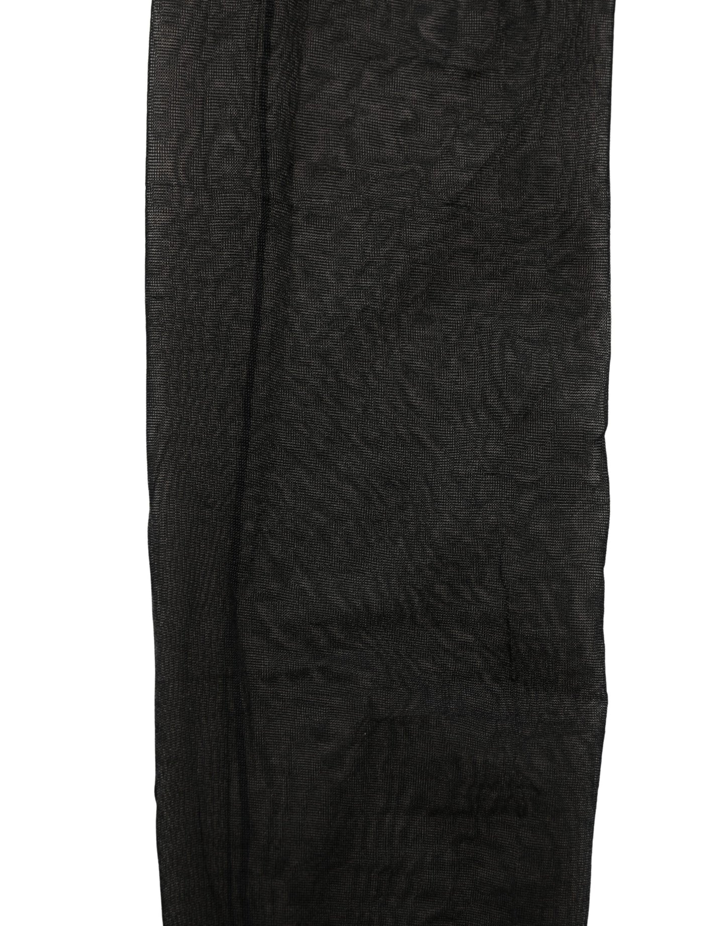 Dolce & Gabbana Black Nylon Tights Stocking Pantyhose Socks Dolce & Gabbana