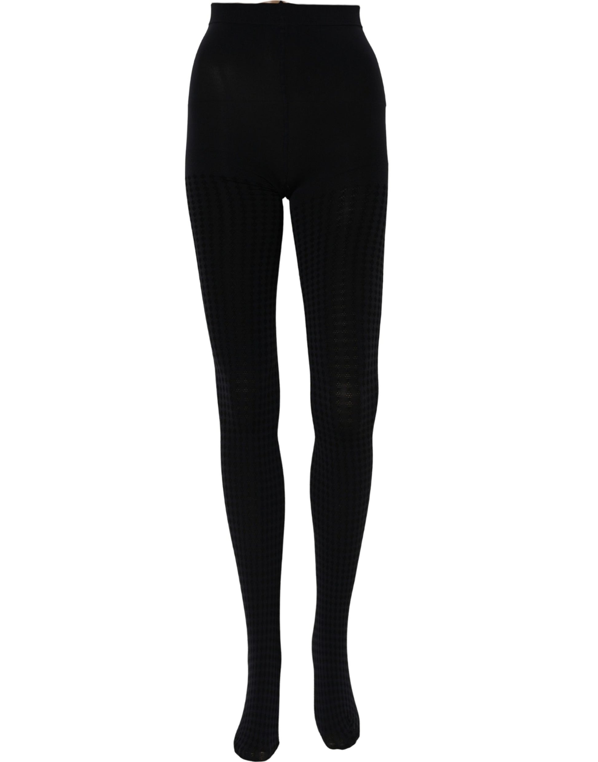Dolce & Gabbana Black Nylon Tights Stocking Pantyhose Socks Dolce & Gabbana