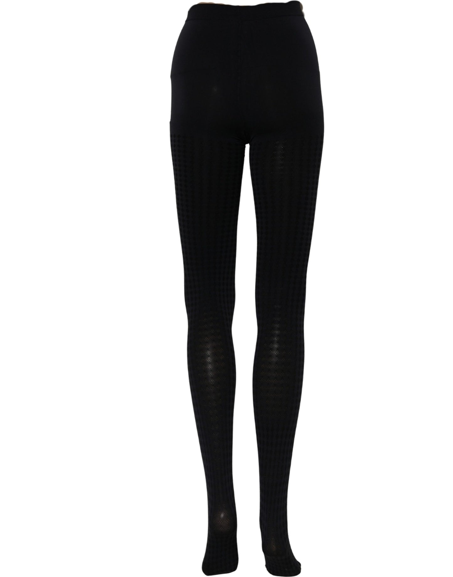 Dolce & Gabbana Black Nylon Tights Stocking Pantyhose Socks Dolce & Gabbana