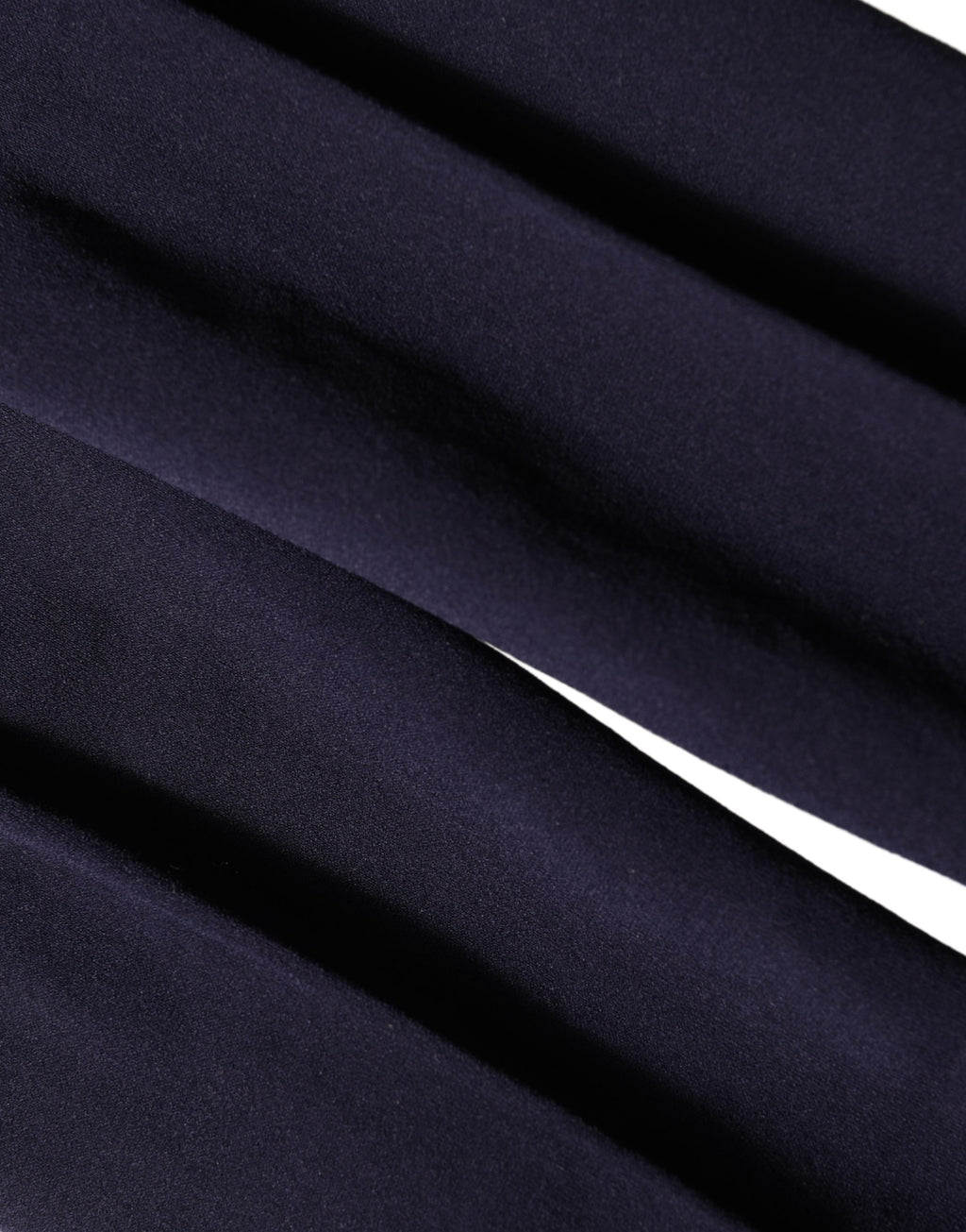 Dolce & Gabbana dark blue nylon sheer tights with a smooth, fitted appearance, displayed on a neutral background.