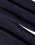 Dolce & Gabbana dark blue nylon sheer tights with a smooth, fitted appearance, displayed on a neutral background.