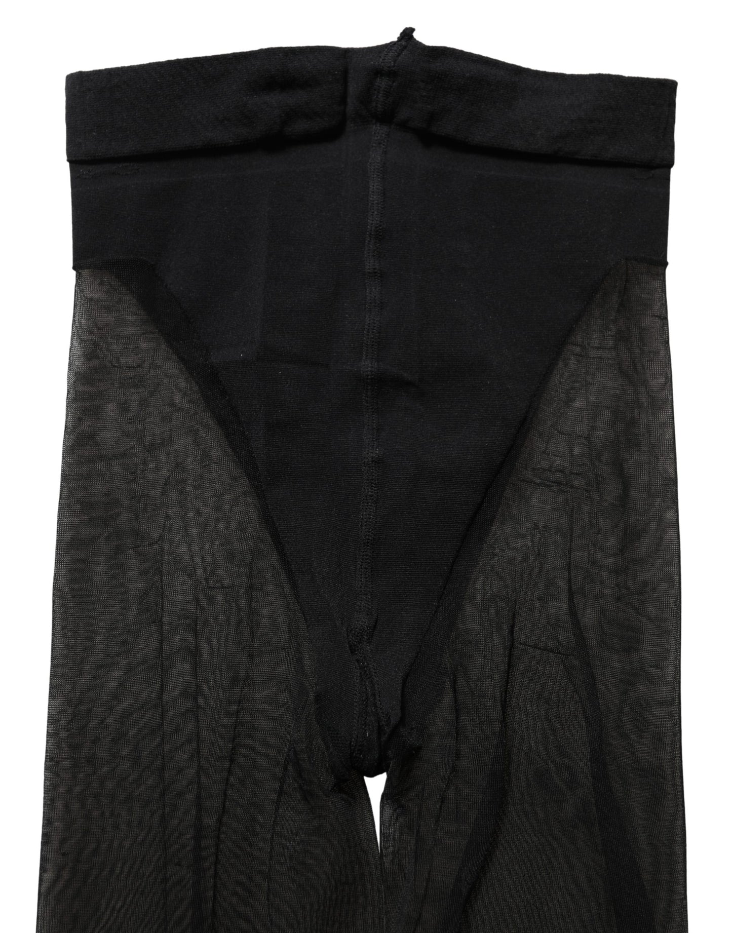 Dolce & Gabbana Black Nylon Sheer Tights Stockings Pantyhose Socks Dolce & Gabbana