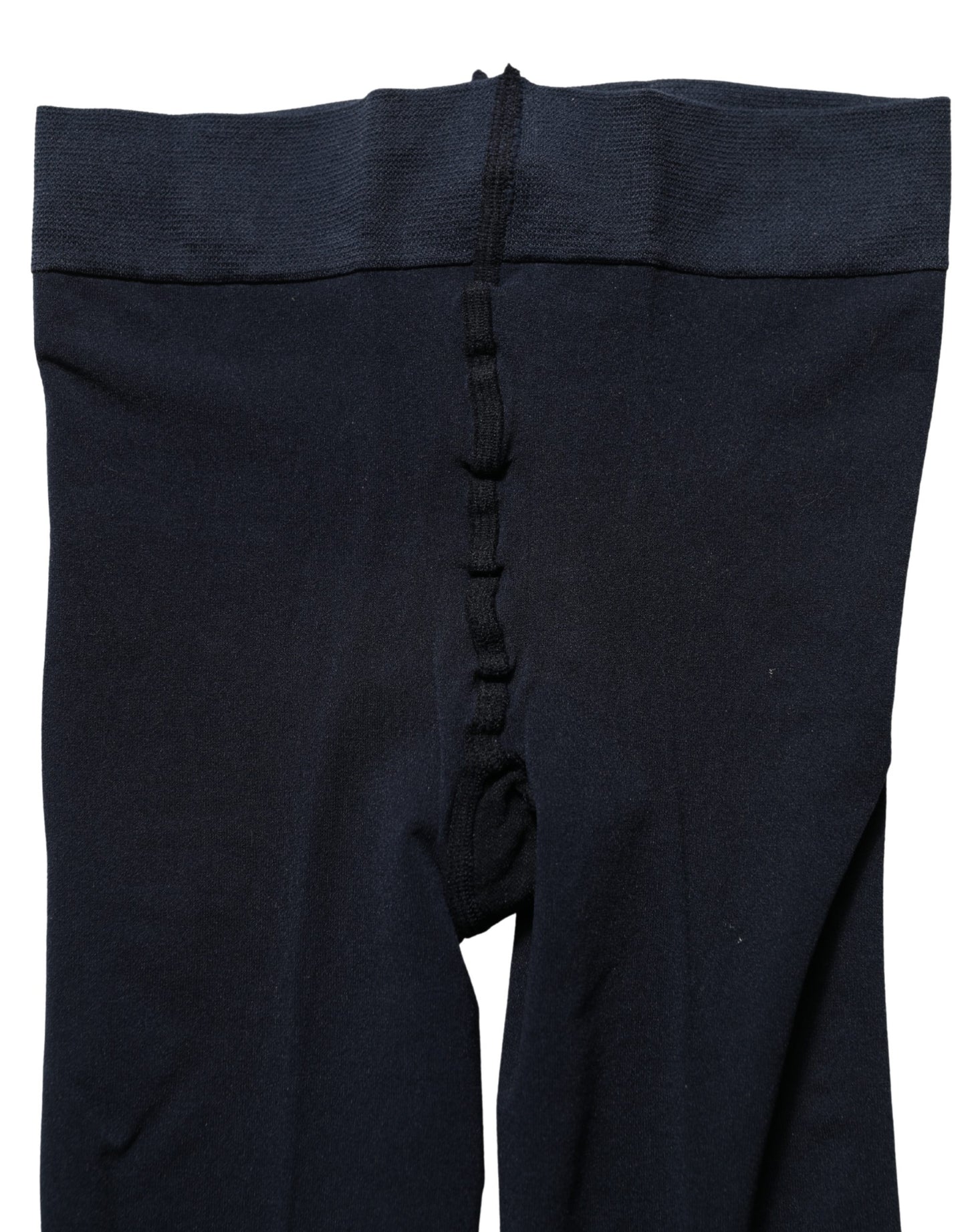 Dolce & Gabbana Dark Blue Nylon Sheer Tights Stockings Socks Dolce & Gabbana