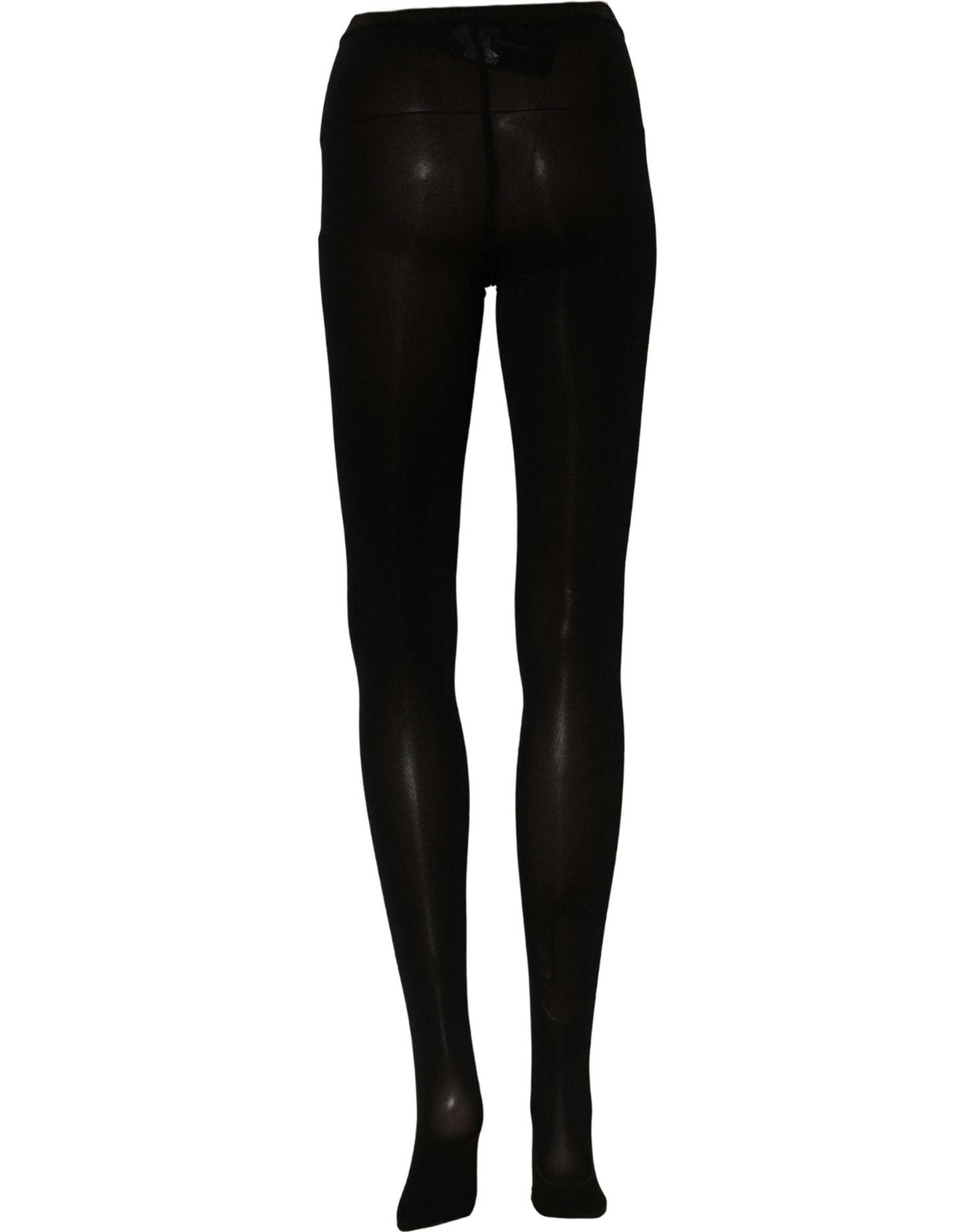Dolce & Gabbana Black Nylon Tights Stockings Pantyhose Socks Dolce & Gabbana