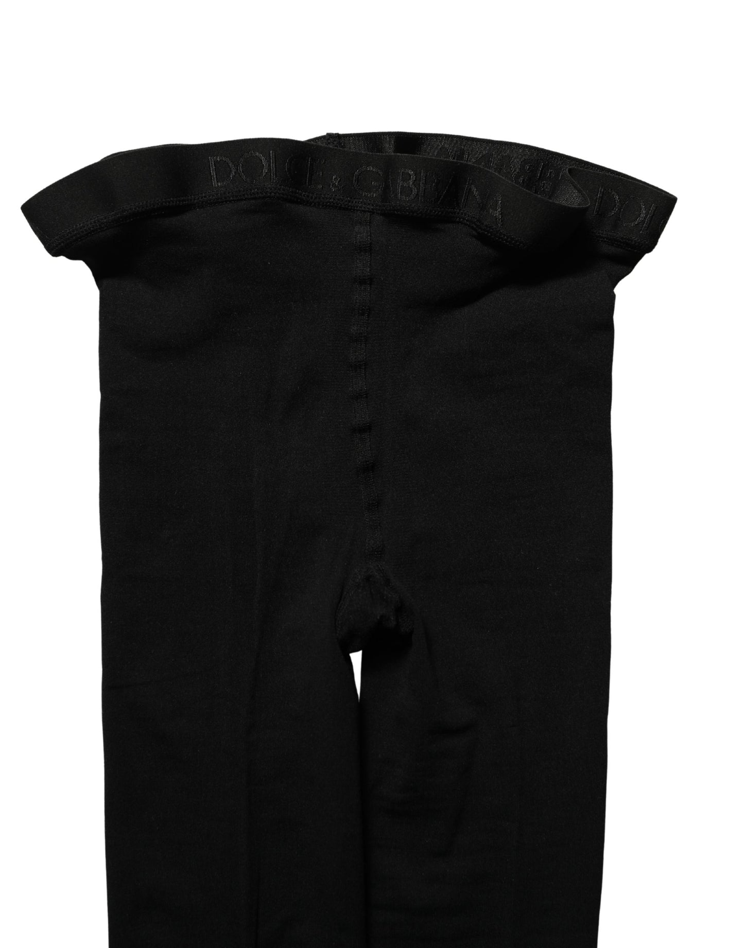 Dolce & Gabbana Black Nylon Tights Stockings Pantyhose Socks Dolce & Gabbana