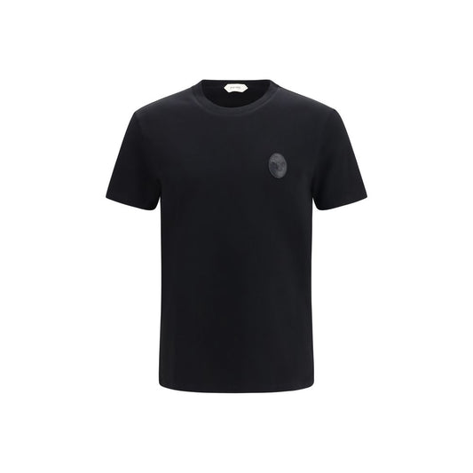 Versace Black Cotton T-Shirt Versace