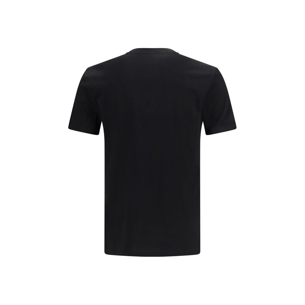 Versace Black Cotton T-Shirt Versace
