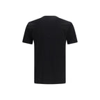 Versace Black Cotton T-Shirt Versace