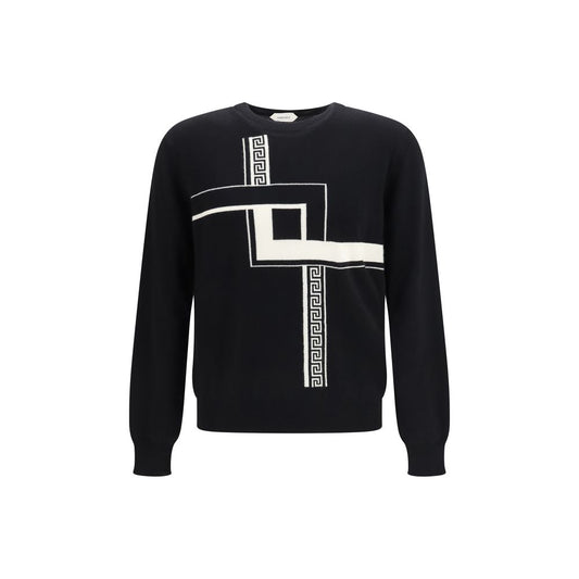 Versace Black Cashmere Sweater Versace
