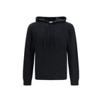 Roberto Collina Black Wool Oves Aries Hoodie Roberto Collina