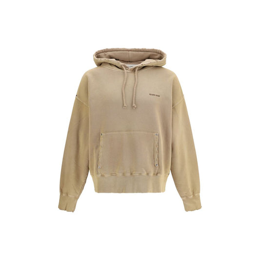 Golden Goose Brown Cotton Sweatshirt Golden Goose