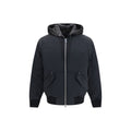 Moose Knuckles Black Nylon Full-Length Jacket Moose Knuckles