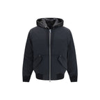 Moose Knuckles Black Nylon Full-Length Jacket Moose Knuckles