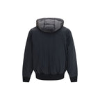 Moose Knuckles Black Nylon Full-Length Jacket Moose Knuckles