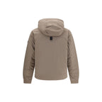 Moose Knuckles Beige Nylon Full-Length Jacket Moose Knuckles