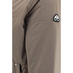 Moose Knuckles Beige Nylon Full-Length Jacket Moose Knuckles