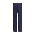 Brunello Cucinelli Blue Wool Oves Aries Dress Pants Brunello Cucinelli